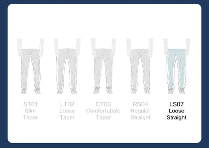 Men's Washed Vintage Straight Jeans – 13.8oz Softened Denim, Four-Season Fit