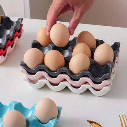 Ceramic Egg Storage Tray