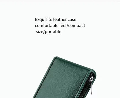 Steel Trim: Men’s 6-Piece Stainless-Steel Nail Clippers Set