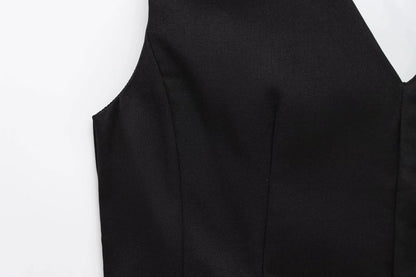 Women's V-Neck Backless Mini Dress – Bold Summer Style for Parties & Nights Out