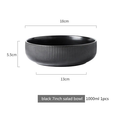 Matte Glazed Ceramic Dinnerware