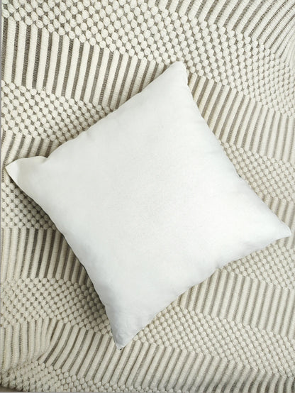 Ocean Thread: Blue Fish Embroidered Cushion Cover