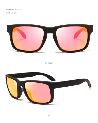 Vector Shade: Classic Square Polarised Sunglasses for Men