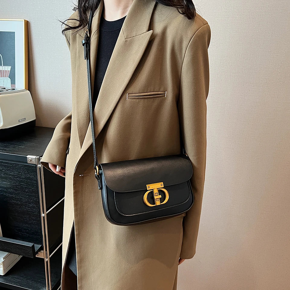 The Lock Flap Bag: Retro Form, Modern Ease