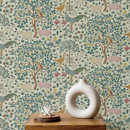 Orchard Kids Wallpaper