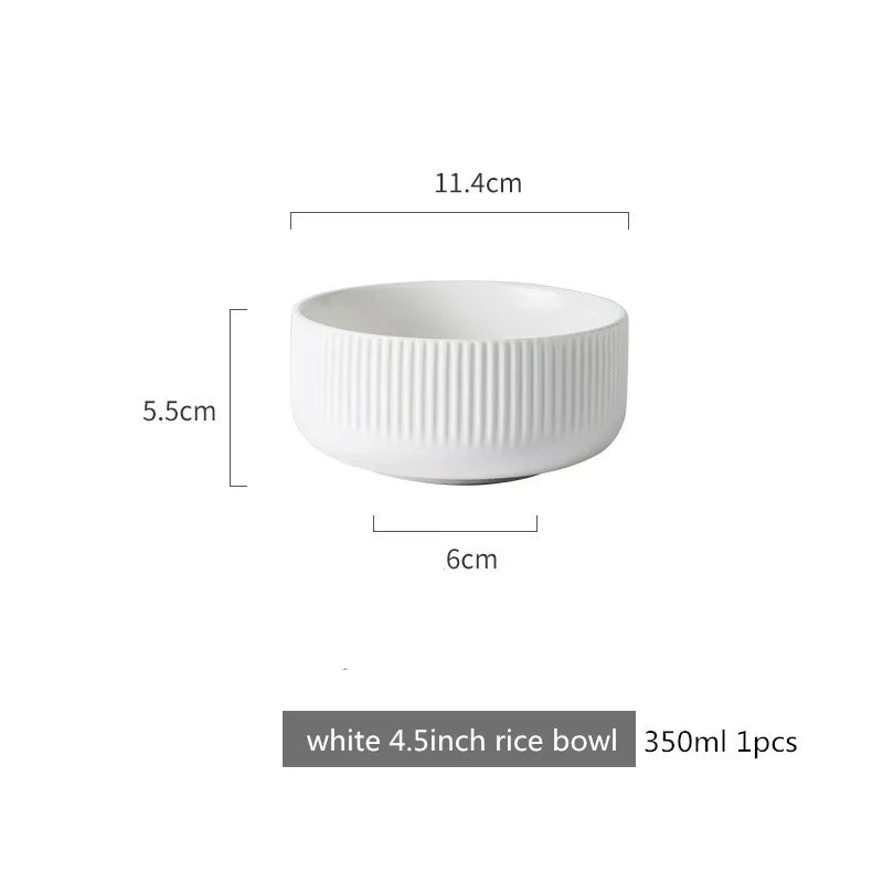 Matte Glazed Ceramic Dinnerware