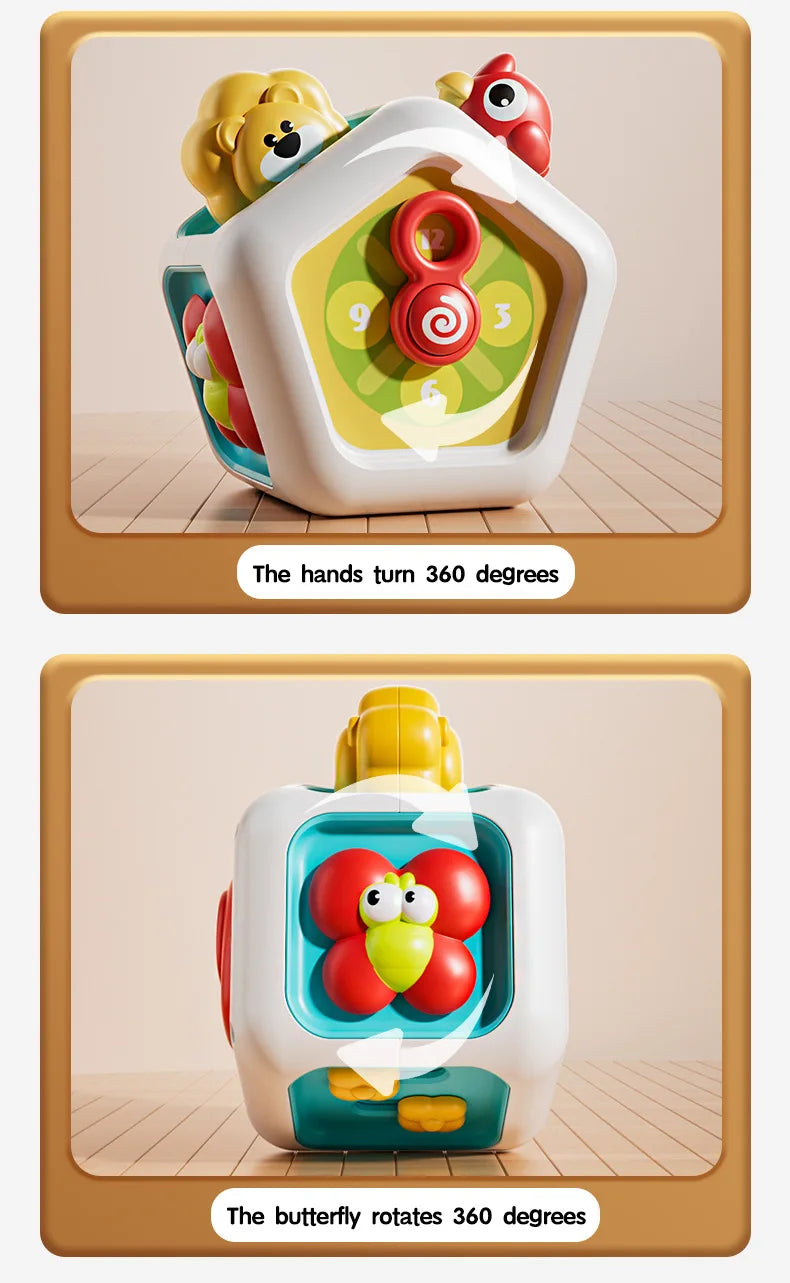 BusyCube 10-in-1: Montessori Sensory Lock-Box (Ages 3–6)