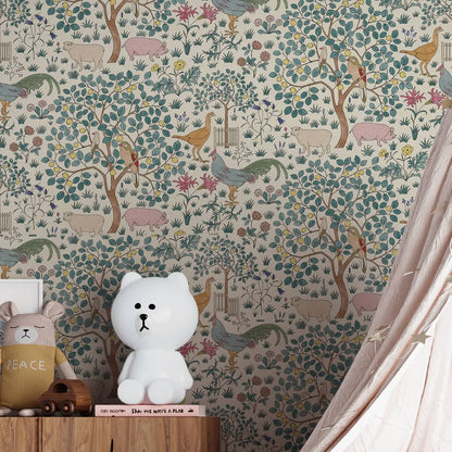 Orchard Kids Wallpaper