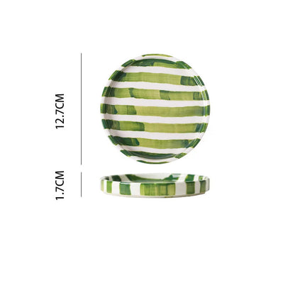 Linecraft: Hand-Drawn Ceramic Mug & Plate Set