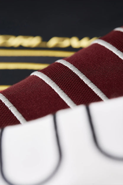 Men's Paneled Embroidered Tech T-Shirt – Built for Movement, Styled for the Street