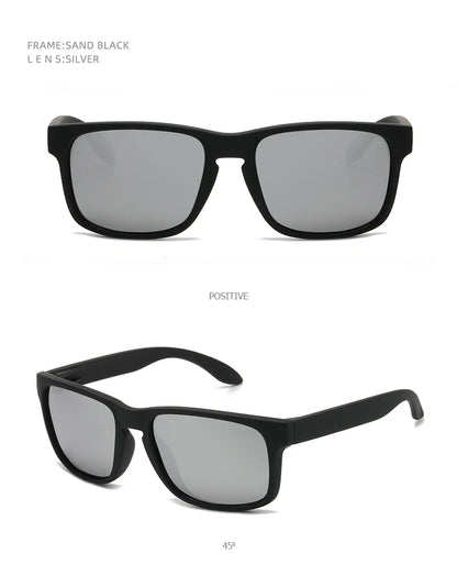 Vector Shade: Classic Square Polarised Sunglasses for Men