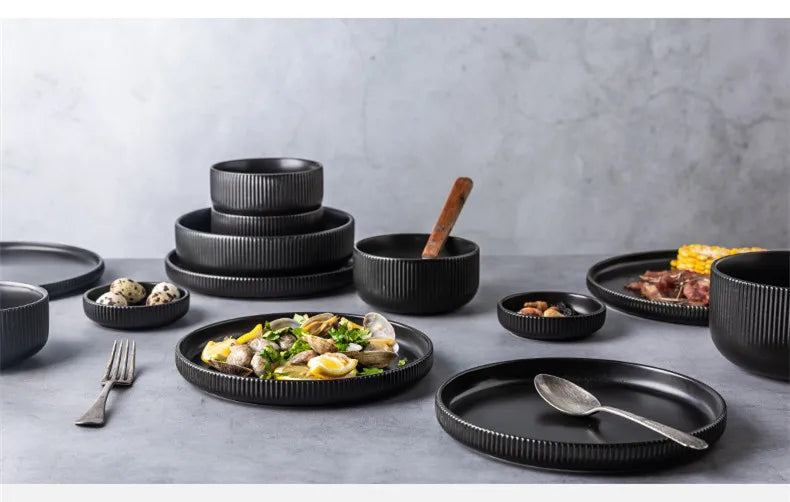 Matte Glazed Ceramic Dinnerware