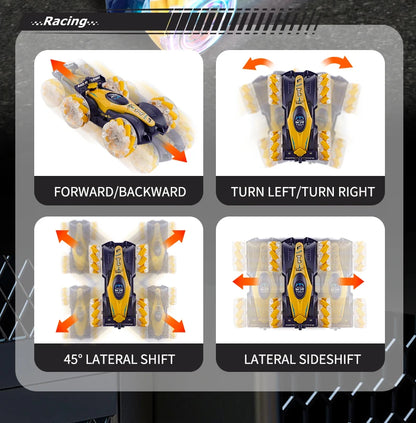 DriftTwist 4WD: Gesture-Control RC Stunt Car (Ages 6+)