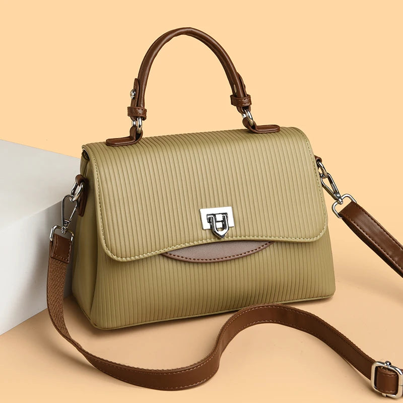 Grandeur Flow: Luxury Multilayer Shoulder Tote