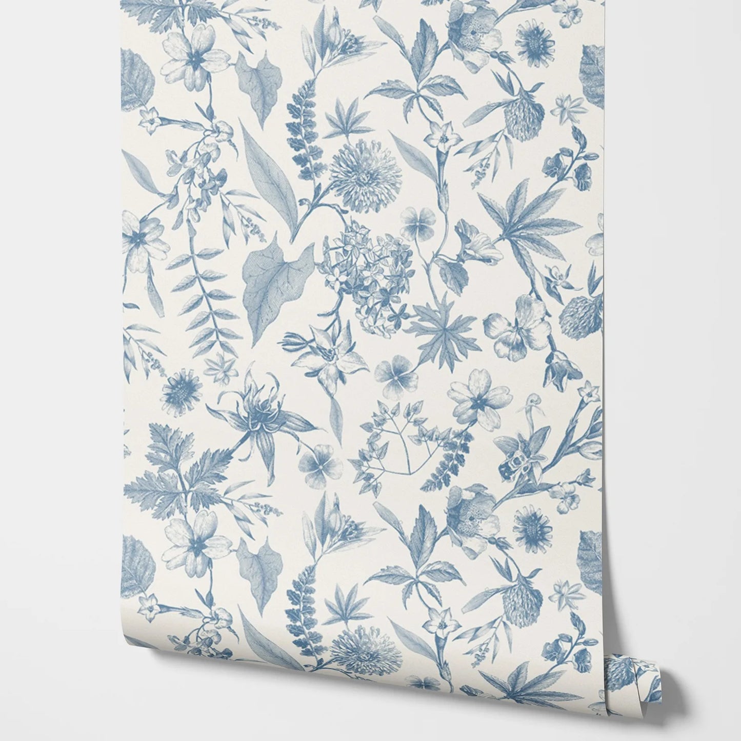 Toile Farmhouse Whimsical Wallpaper