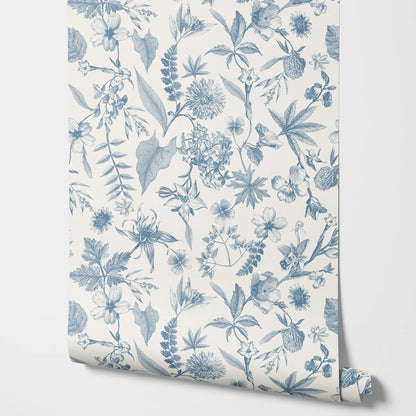 Toile Farmhouse Whimsical Wallpaper