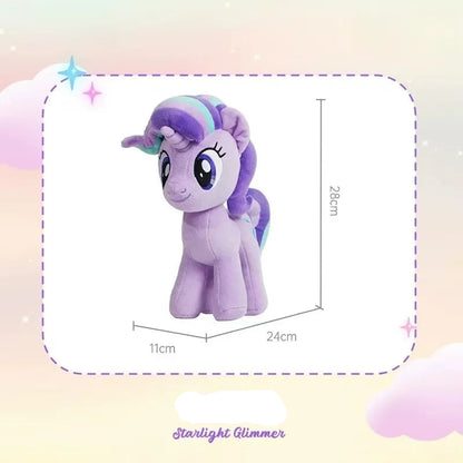 Friendship & Cuddles: 30 cm My Little Pony Plush (Trixie Lulamoon / Starlight Glimmer / Sunset Shimmer)