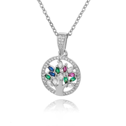 Eterna Root: Tree of Life Pendant Necklace for Women