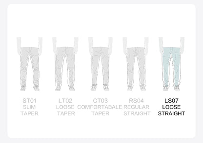 SIMWOOD 2025 Spring New loose Straight 13.5oz Fabric Washed Vintage Jeans Men Classical Plus Size Denim Trousers