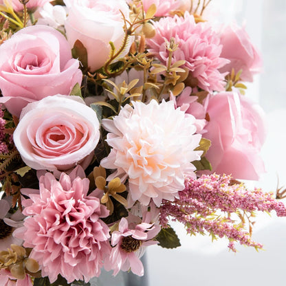 Peony & Rose Silk Bouquet