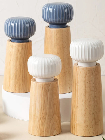 Nordic Wooden Pepper & Salt Grinder
