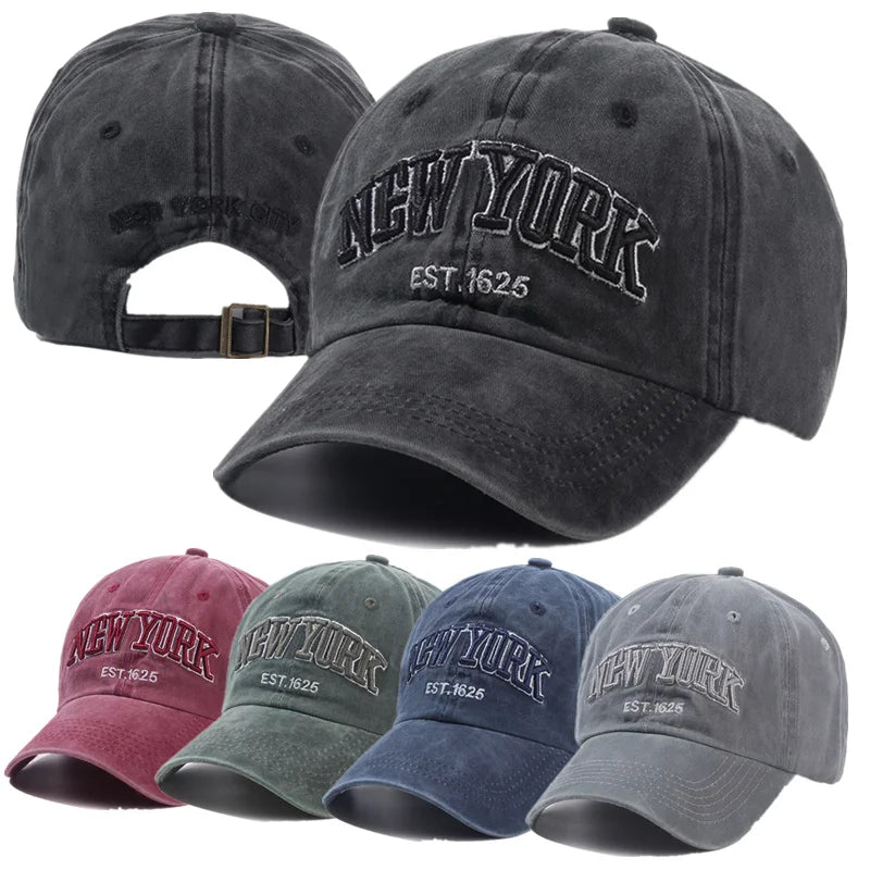 NY Classic: Washed Cotton Baseball Cap