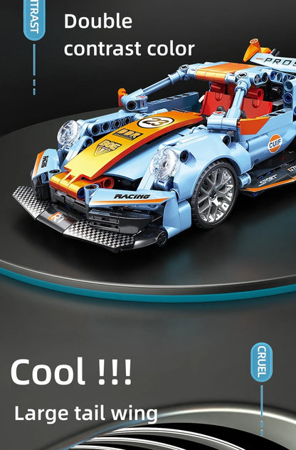 MOC Street Machine: Collector Car Building Kit (Ages 8–Adult)