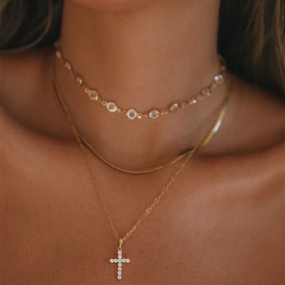 Gilded Rebel: Vintage Punk Coin Pendant Necklace