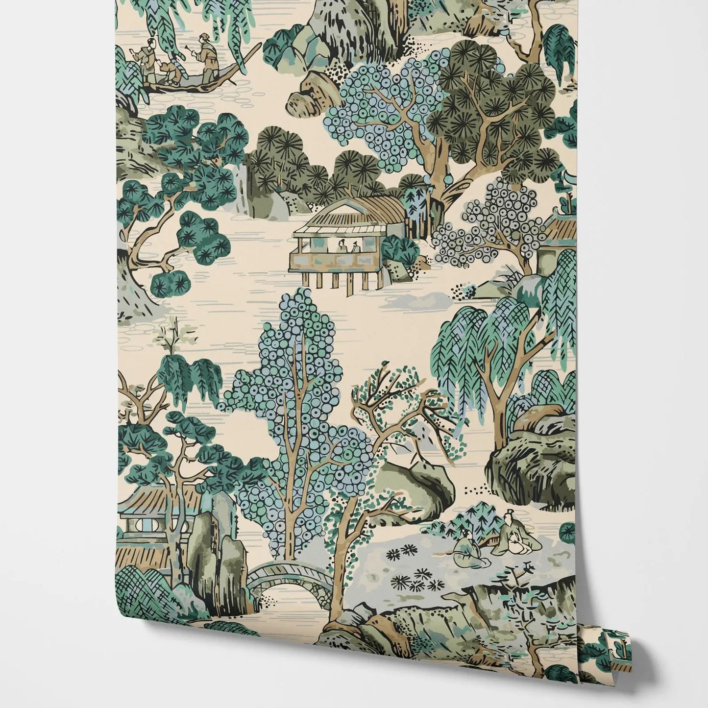 Japanese Garden Wallpaper Mural