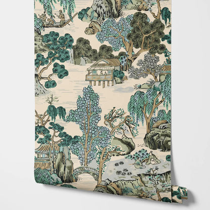Japanese Garden Wallpaper Mural