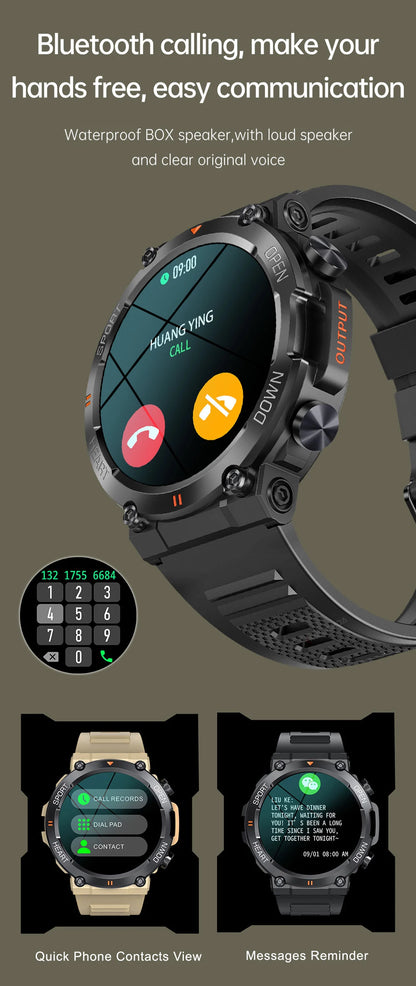 PulseSync 1.39" HD Smartwatch with Bluetooth Calling