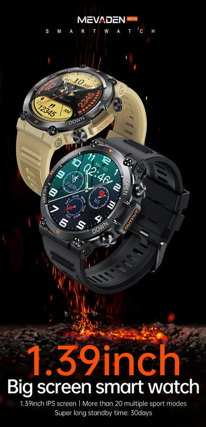 PulseSync 1.39" HD Smartwatch with Bluetooth Calling