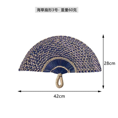 Hand-Woven Seaweed Wall Hanging
