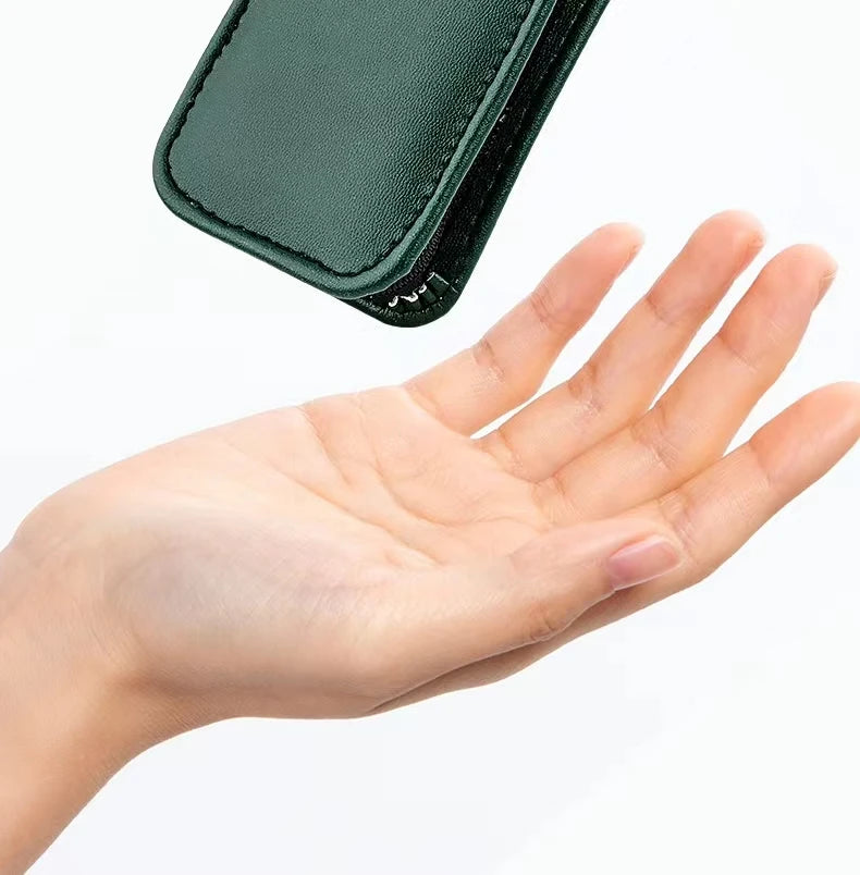 Steel Trim: Men’s 6-Piece Stainless-Steel Nail Clippers Set