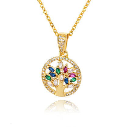 Eterna Root: Tree of Life Pendant Necklace for Women
