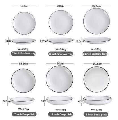 Minimalist Ceramic Tableware