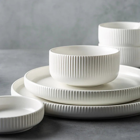 Matte Glazed Ceramic Dinnerware