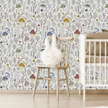 Mushroom Paradise Wallpaper