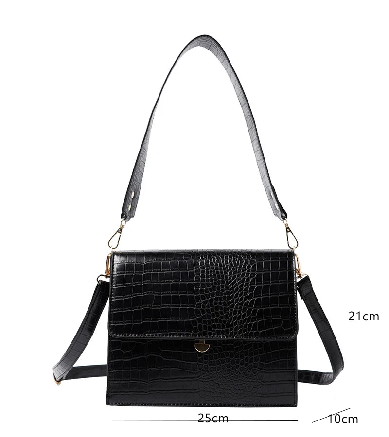 Amberler – Leather Shoulder & Crossbody Travel Bag for Women