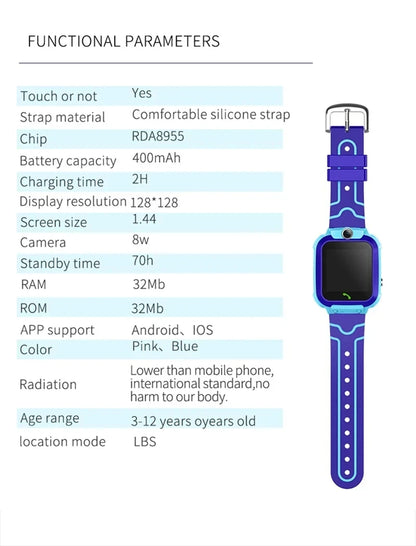SafeSteps: GPS Smartwatch for Kids