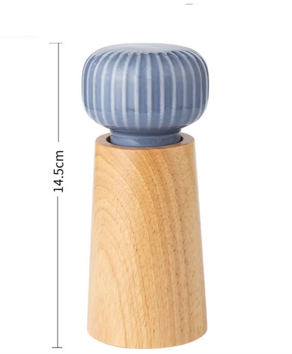 Nordic Wooden Pepper & Salt Grinder