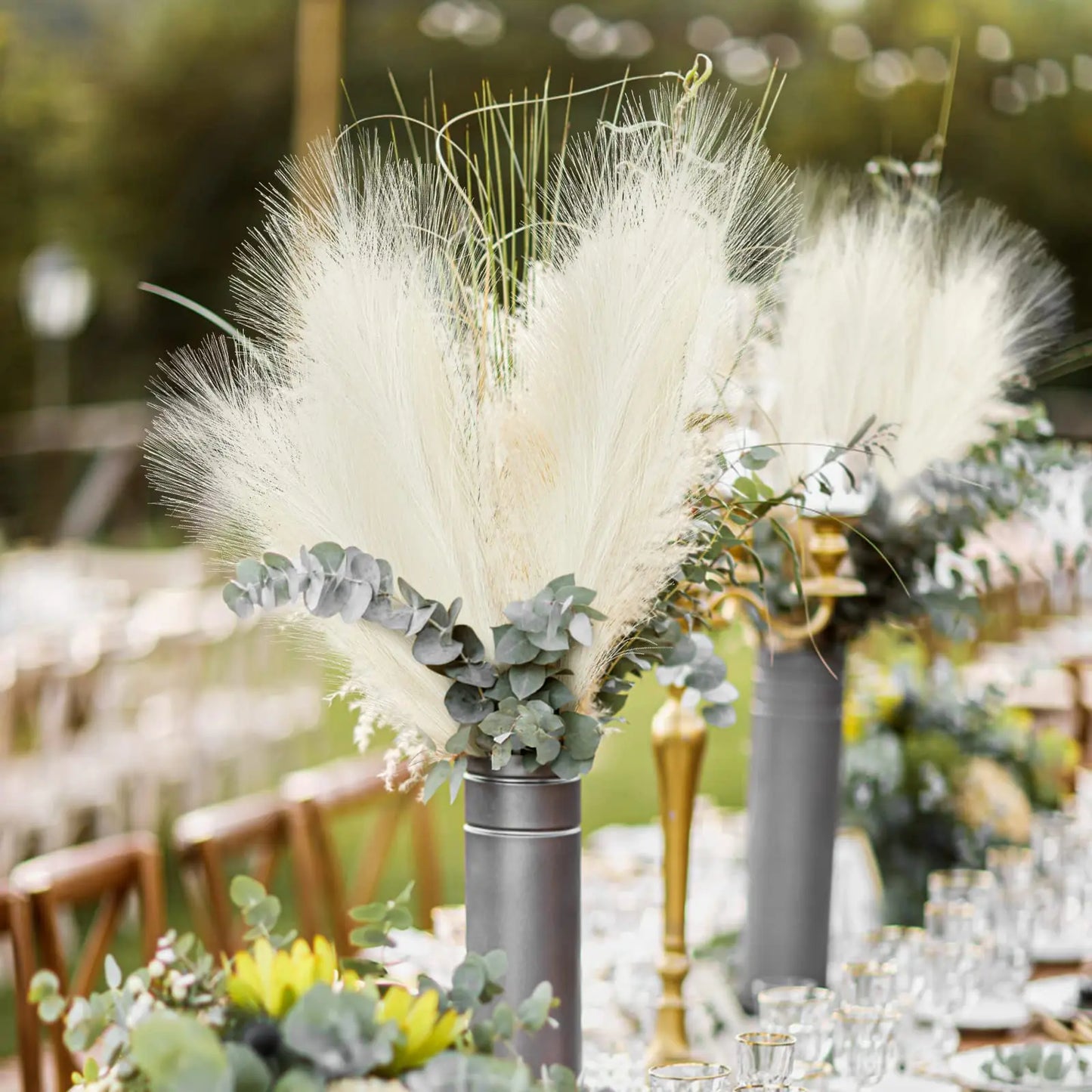 Fluffy Pampas Grass Boho Bouquet