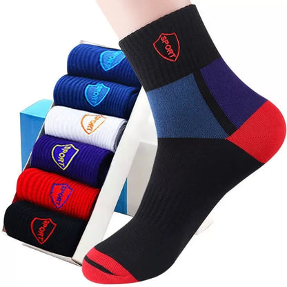 RetroStep: 5-Pair Men’s Vintage Athletic Socks