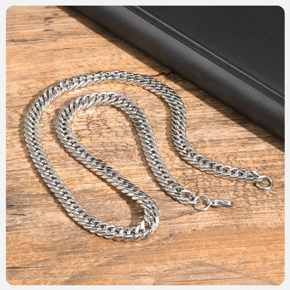Vnox Cuban Link Chain Necklace – Waterproof Stainless Steel Unisex Jewelry