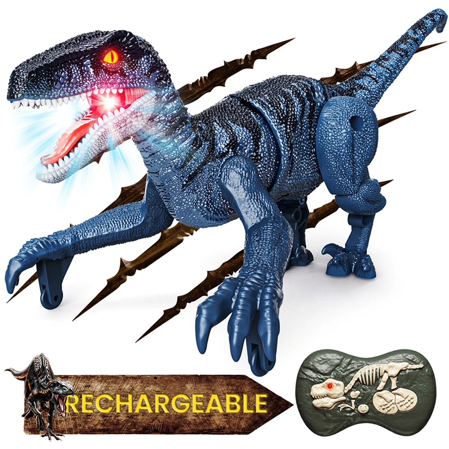 Raptor Run: 2.4GHz Remote Velociraptor (Ages 6–12)