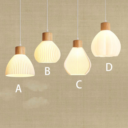 Art 3D Printing Chandelier Simple Modern Restaurant Light Net Red Cream Wind Bedroom Bedside Atmosphere bar Chandelier