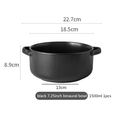 Matte Glazed Ceramic Dinnerware