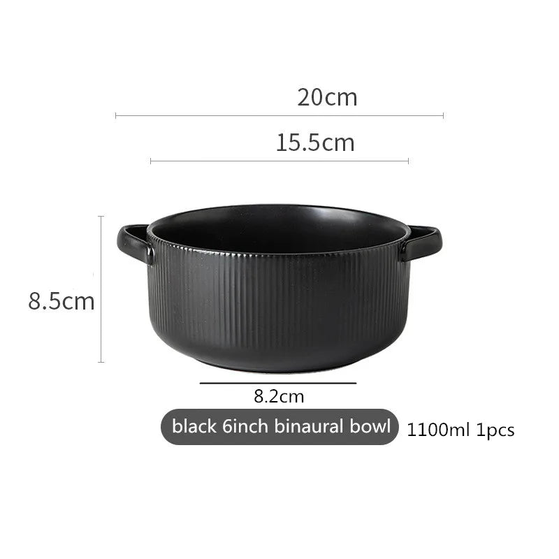 Matte Glazed Ceramic Dinnerware