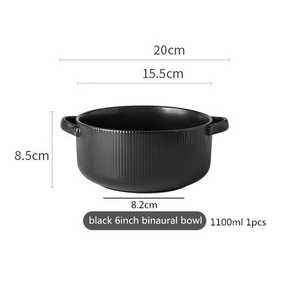 Matte Glazed Ceramic Dinnerware