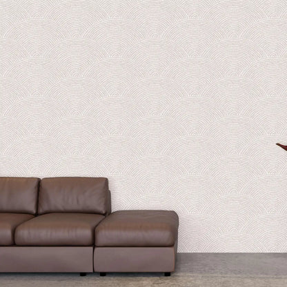 Beige Boho Abstract Wallpaper